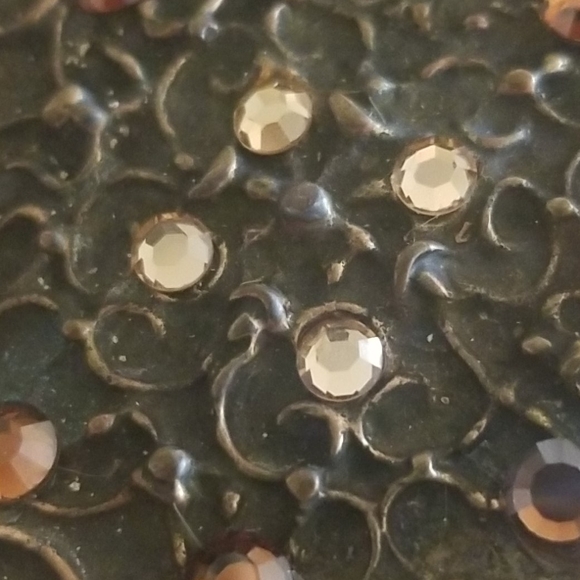 Bronze Rhinestone Belt Buckle - Picture 5 of 5